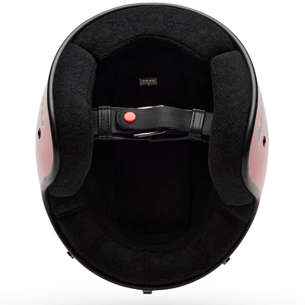 Bell - Magnum Solid Red Open Face Helmet