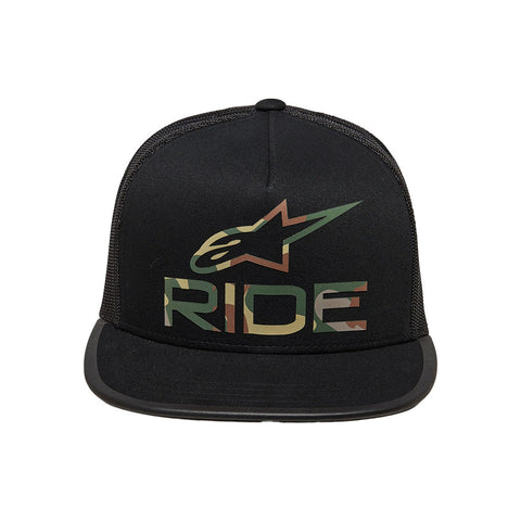 Alpinestars - Ride 4.0 Black Camo Trucker Hat