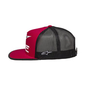 Alpinestars - Ride 4.0 Red Black Trucker Hat