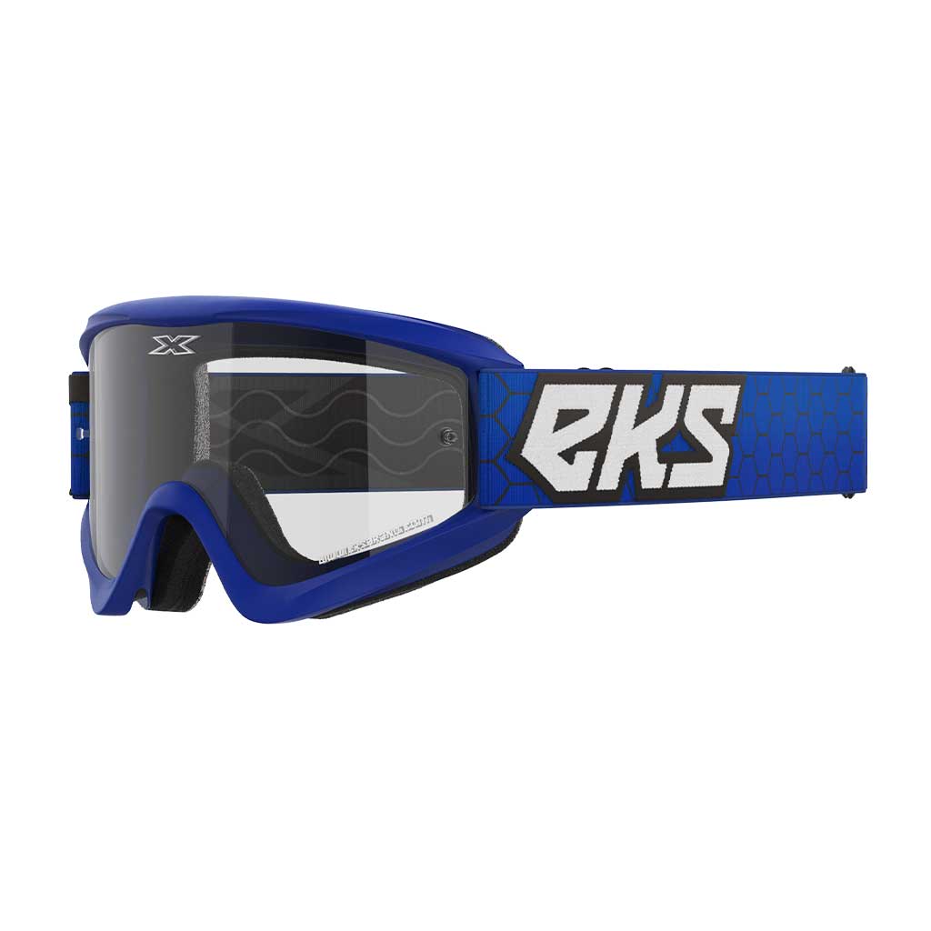 EKS - Gox Flat Out Royal Blue Clear Lens Goggle