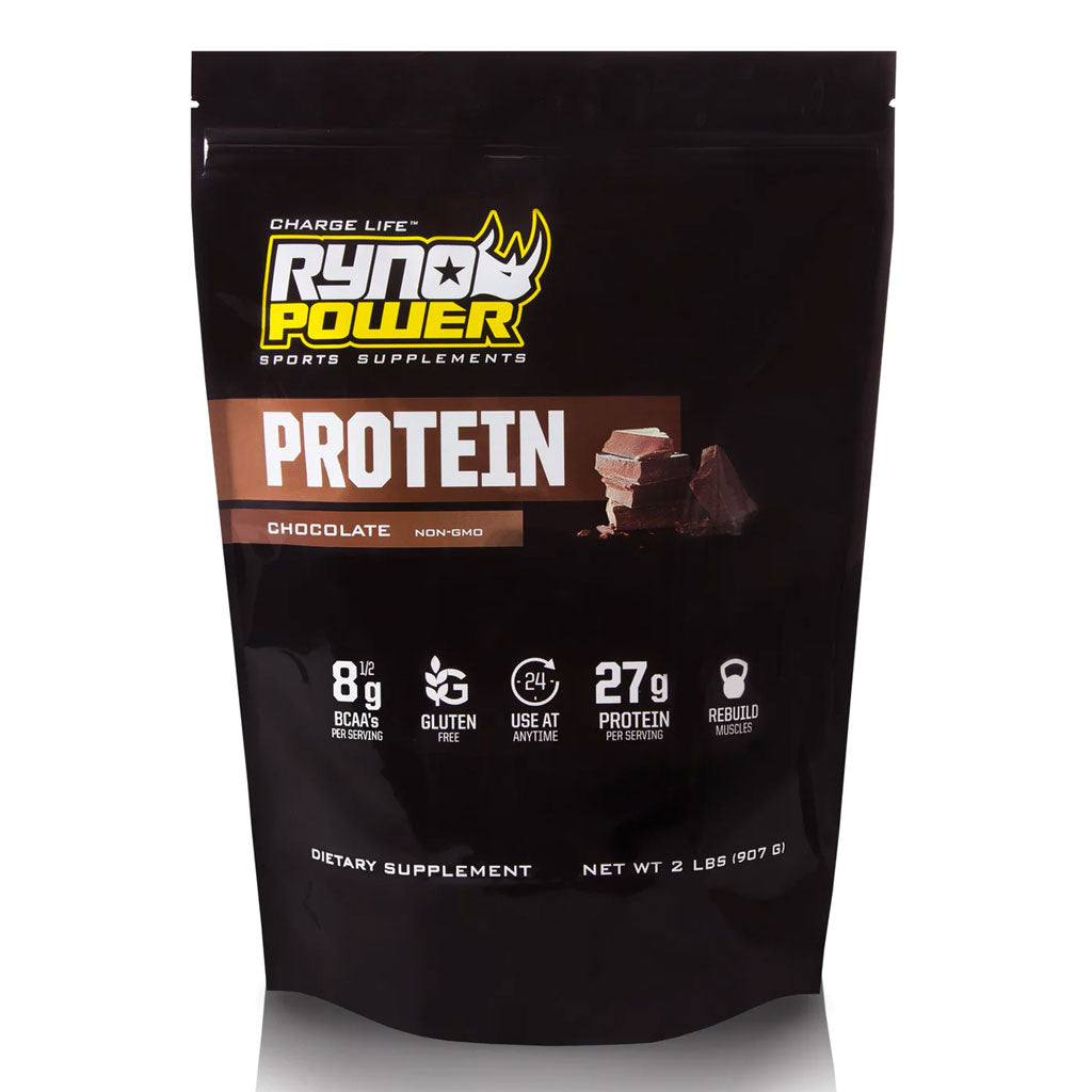 Ryno Power - Chocolate Flavour Protein Powder - 454g