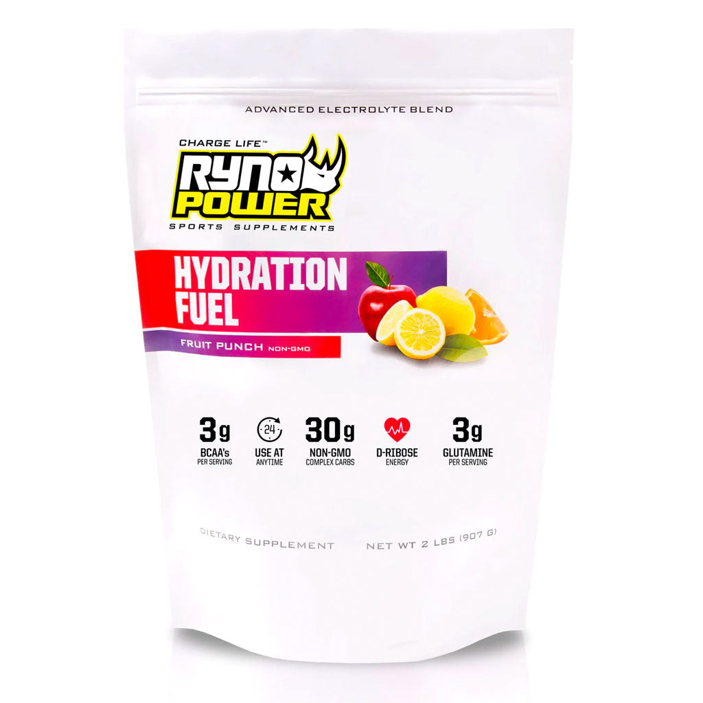 Ryno Power - Hydration Fuel Fruit Punch Powder - 454g