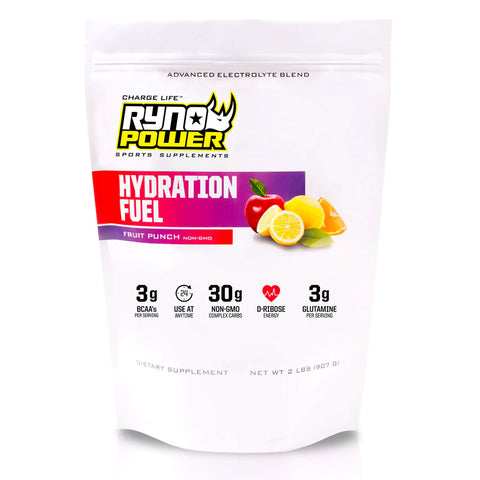 Ryno Power - Hydration Fuel Fruit Punch Powder - 454g