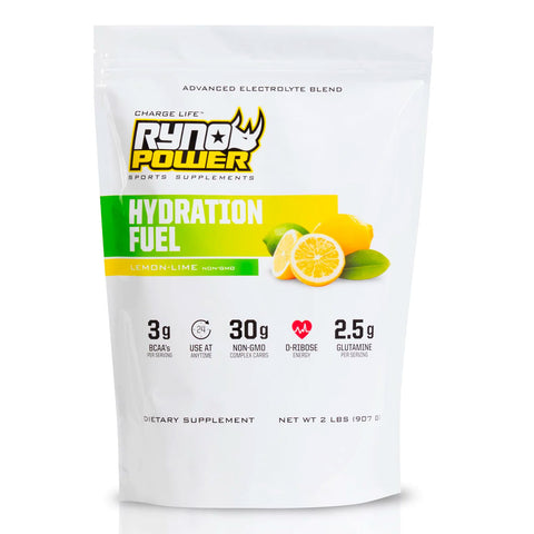 Ryno Power - Hydration Fuel Lemon Lime Powder - 454g