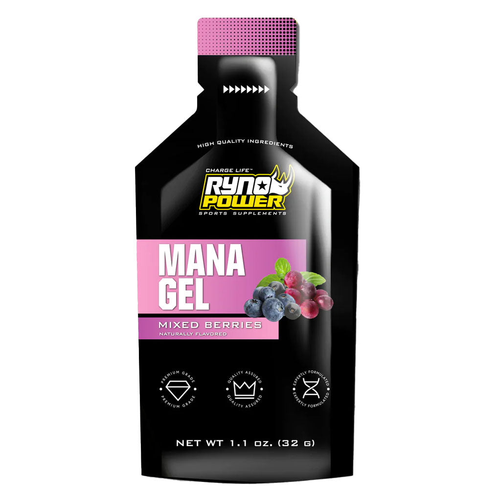 Ryno Power - 32g Mana Gel Mixed Berry Flavour