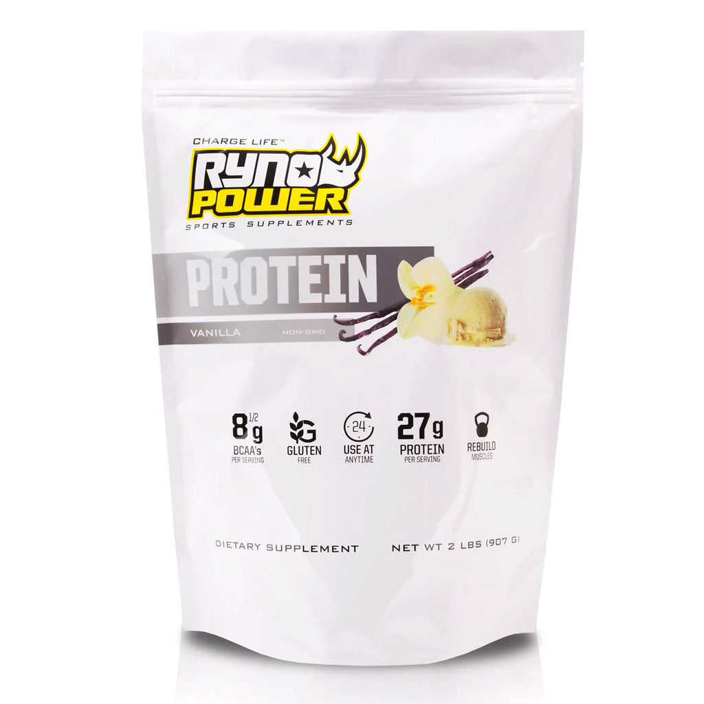 Ryno Power - Vanilla Flavour Protein Powder - 907g