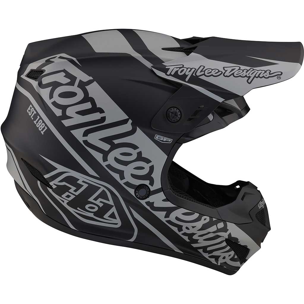 TLD - GP Slice Black/Grey Helmet