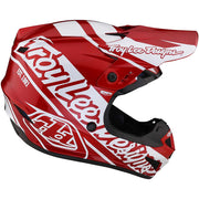 TLD - GP Slice Red/White Helmet