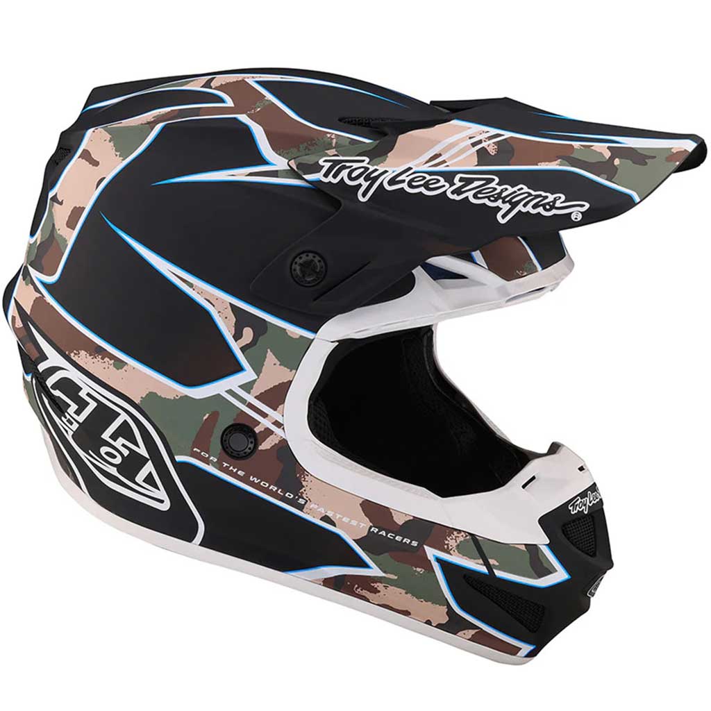 TLD - SE4 Poly MIPS Matrix Camo/Black Helmet