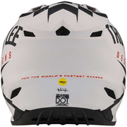 TLD - SE4 Poly MIPS Race Shop White/Black Helmet