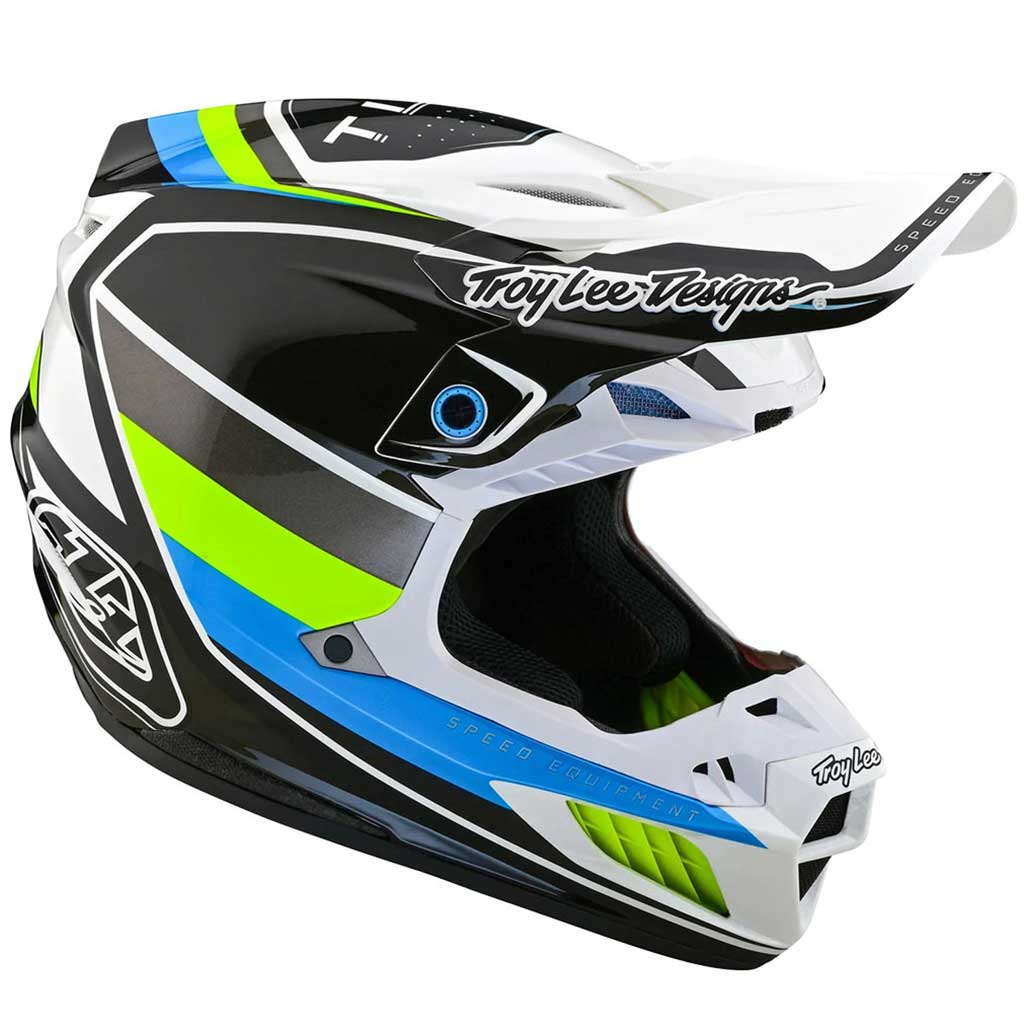 TLD - SE5 Compsite Reverb Black/White/Blue Helmet