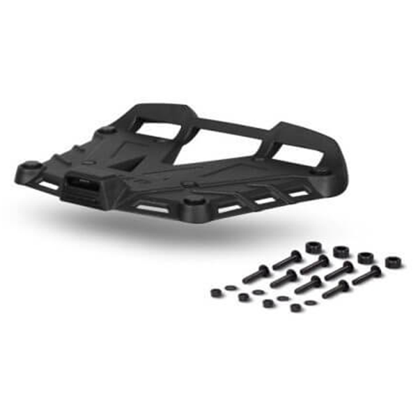 Shad - Mount Plate & Screws Alloy Black