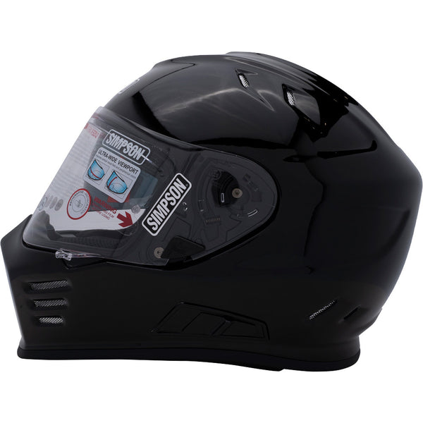 Simpson - Ghost Bandit Gloss Black Helmet