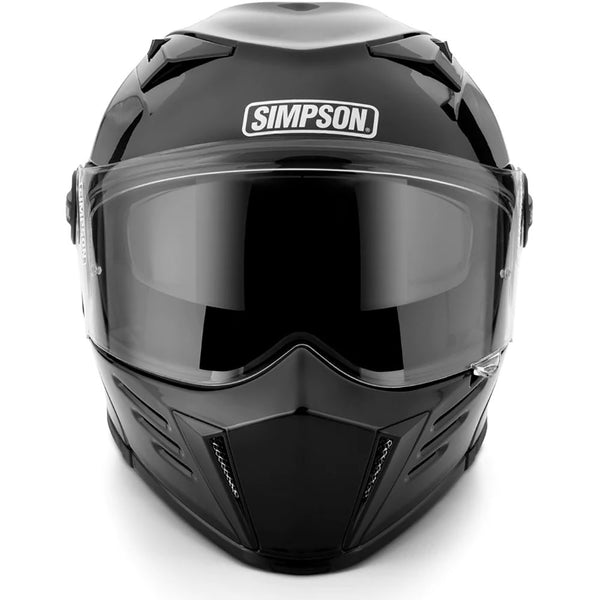 Simpson - Mod Bandit Gloss Black Modular Helmet