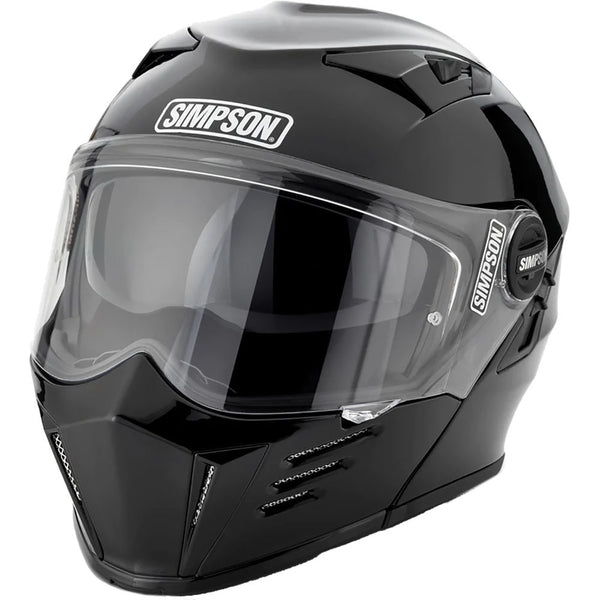 Simpson - Mod Bandit Gloss Black Modular Helmet