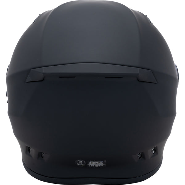 Simpson - Mod Bandit Matt Black Modular Helmet