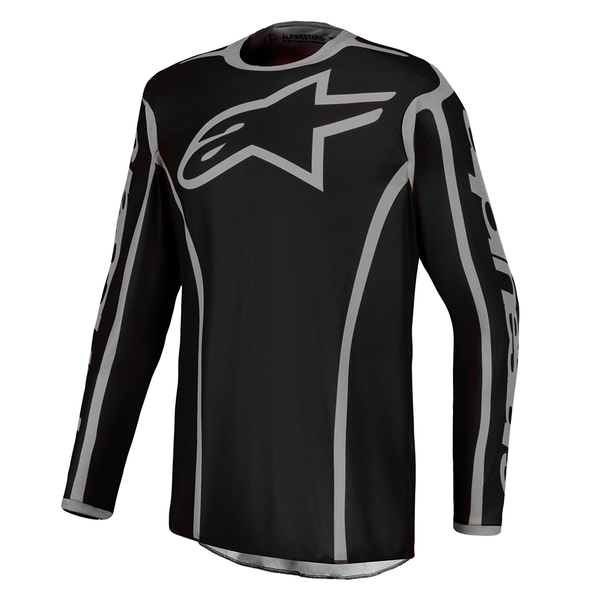 Alpinestars - 2027 Youth Fluid Apex V2 Black/Silver Mx Combo