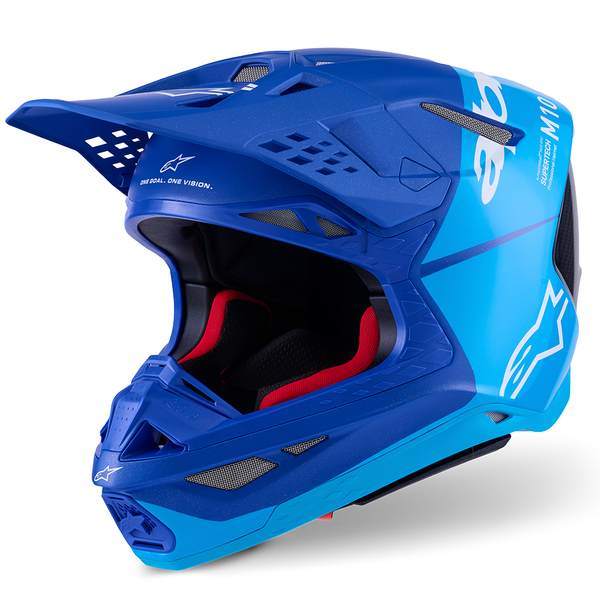 Alpinestars - 2026 SM10 Supertech Flood Blue/Black/Carbon Helmet