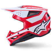 Alpinestars - 2025 SM3 Heat Red/White/Black Gloss Helmet