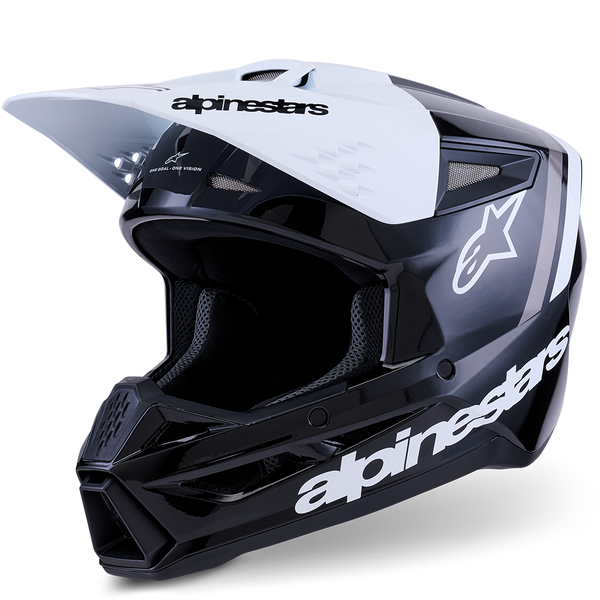 Alpinestars - 2026 SM3 Radium Black/White/Gray Helmet
