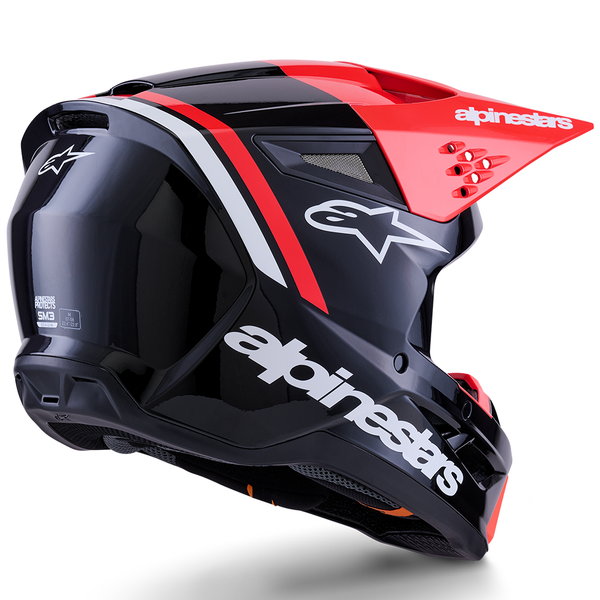 Alpinestars - 2026 SM3 Radium Black/Red/White Helmet