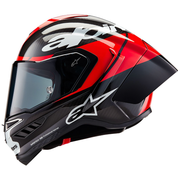 Alpinestars - Supertech R10 Element Black Red Carbon Helmet