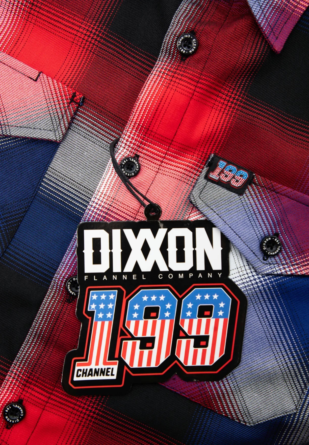 Dixxon - Travis Pastrana Channel 199 Mens Flannel