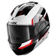 Shark - Evo ES Kryd Gloss White/Black/Red Modular Helmet