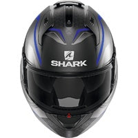 Shark - Evo ES Yari Matt Anthracite/Blue/Silver Helmet