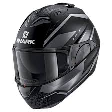 Shark - Evo ES Endless Black/Grey Flip Helmet