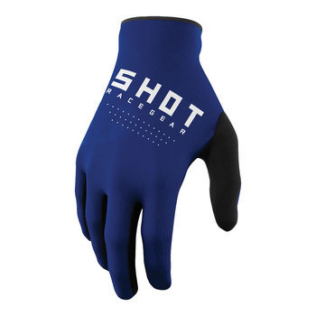 Shot - 2024 Kids Raw Blue Gloves