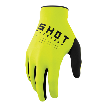 Shot - 2024 Kids Raw Yellow Gloves