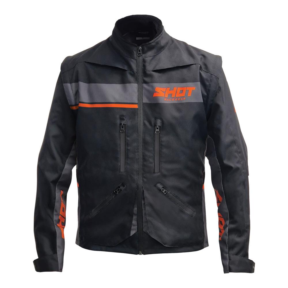 Shot - 2025 Contact Assault 2.0 Black/Orange Jacket