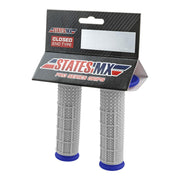 States MX - Pro Series Half Waffle Blue Grips