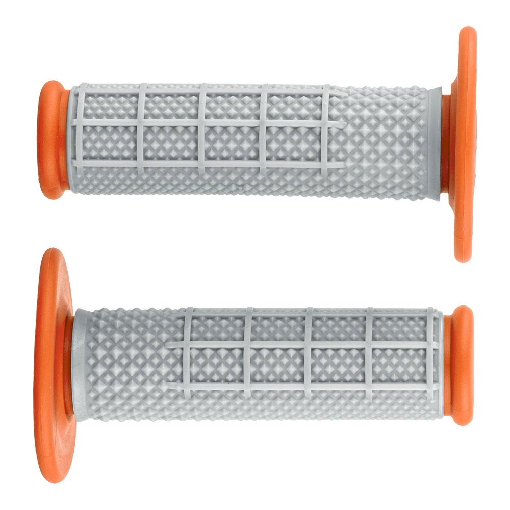 States MX - Pro Series Half Waffle Orange Grips