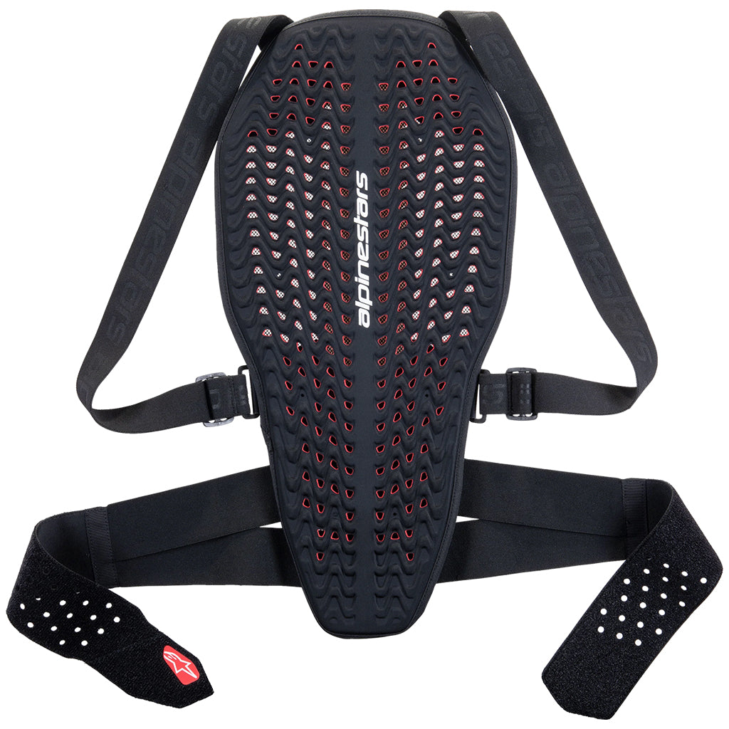 Alpinestars - Nucleon Plasma Black/White/Red Strapped Back Protector