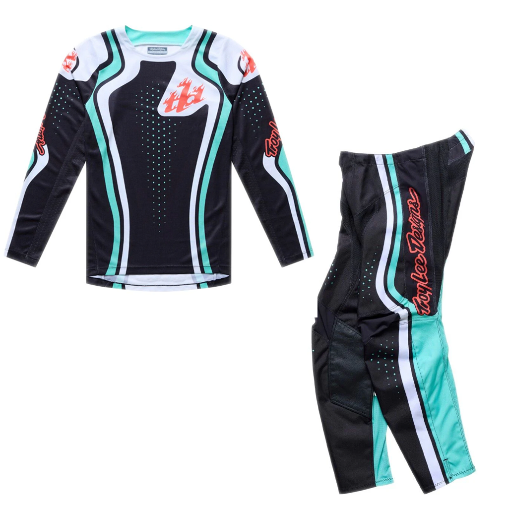 TLD - 2026 Youth GP Pro Roller Black/Teal Mx Combo