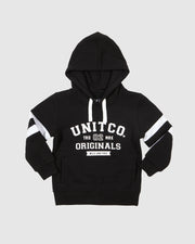 Unit - Kids Black College Hoodie