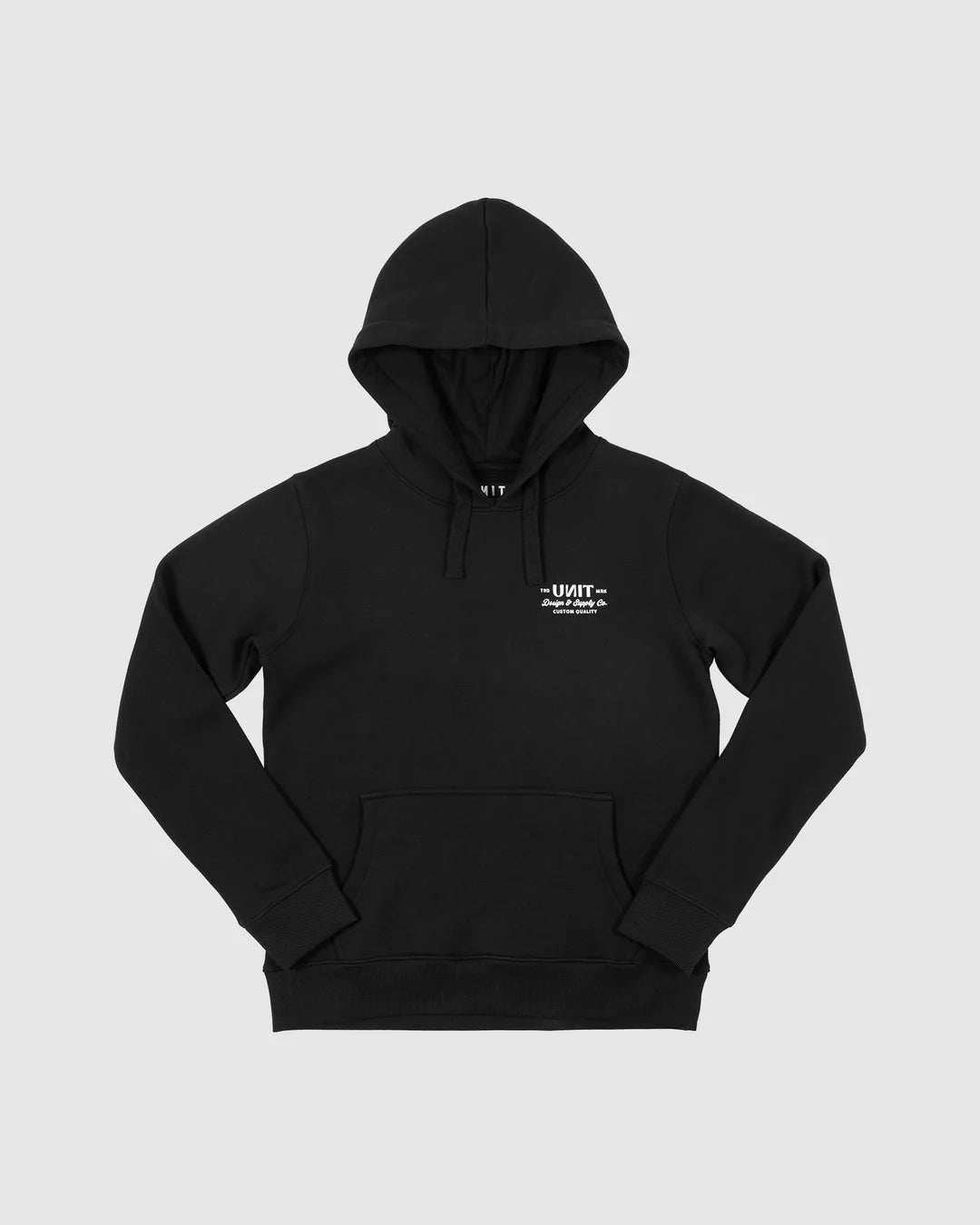 Unit - Kids Black Rattle Hoodie