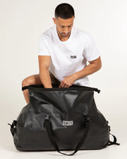 Unit - Hybrid Dry Black Duffle-Backpack