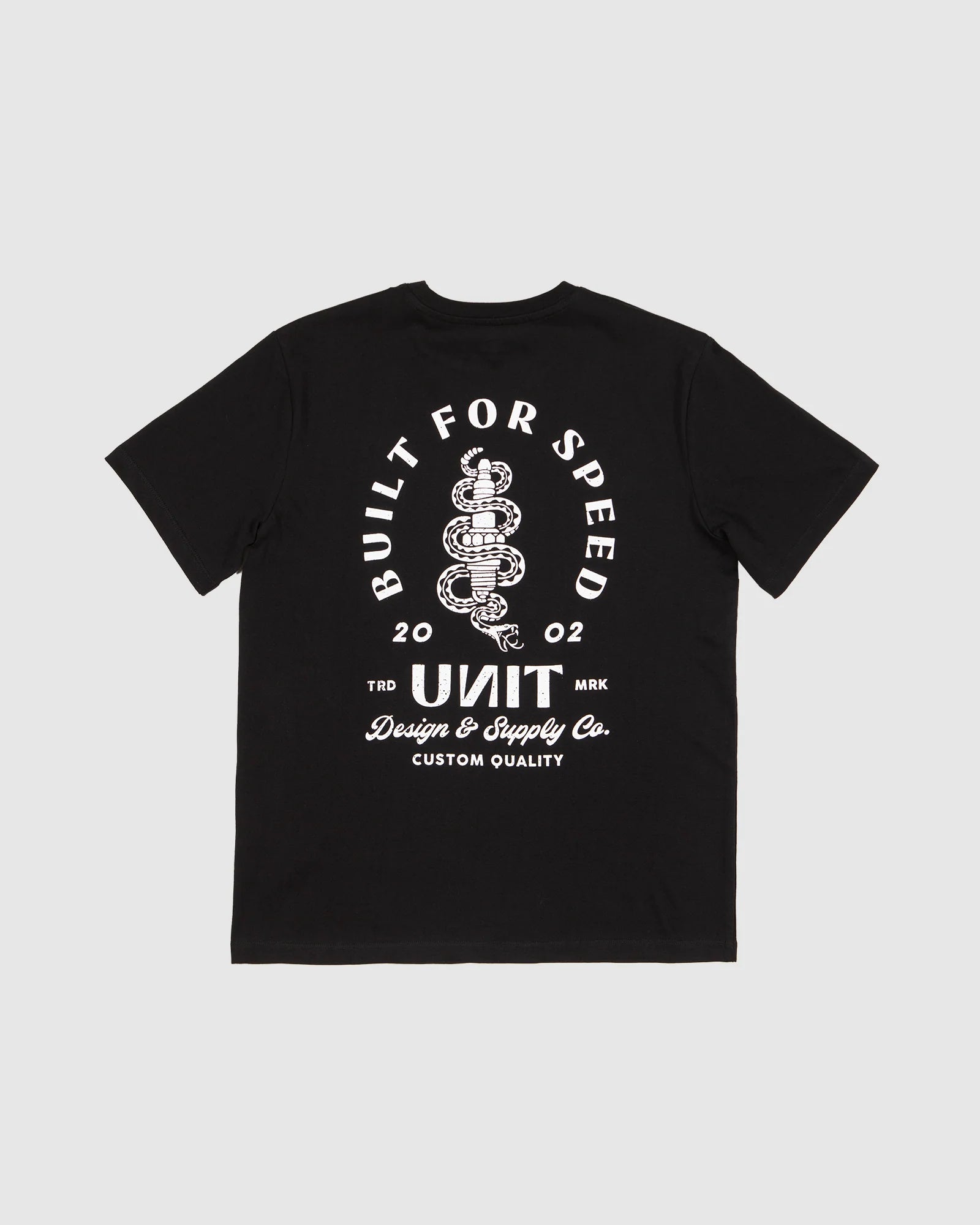 Unit - Kids Black Rattle Tee