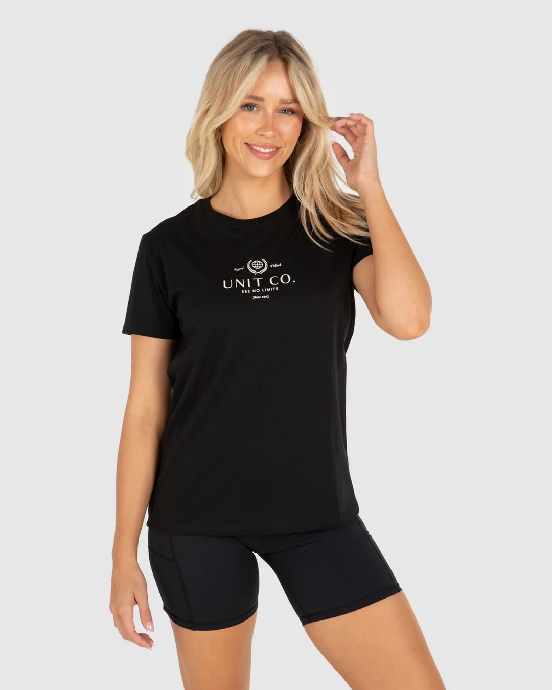 Unit - Ladies Black Delta Tee