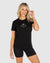 Unit - Ladies Black Delta Tee