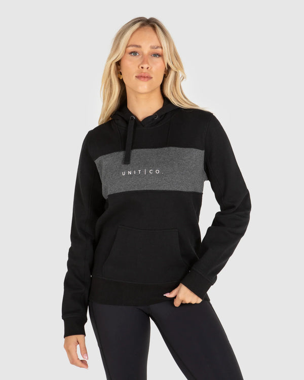 Unit - Ladies Black Morton Hoodie