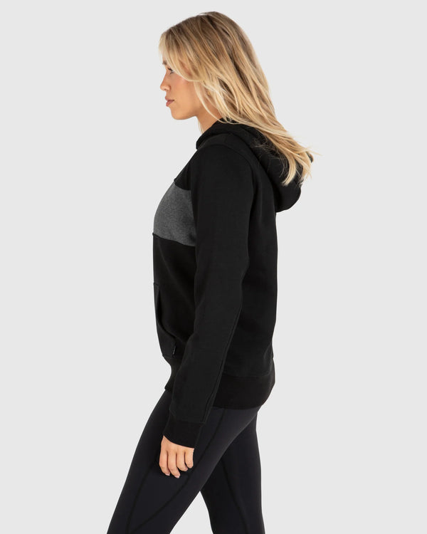 Unit - Ladies Black Morton Hoodie