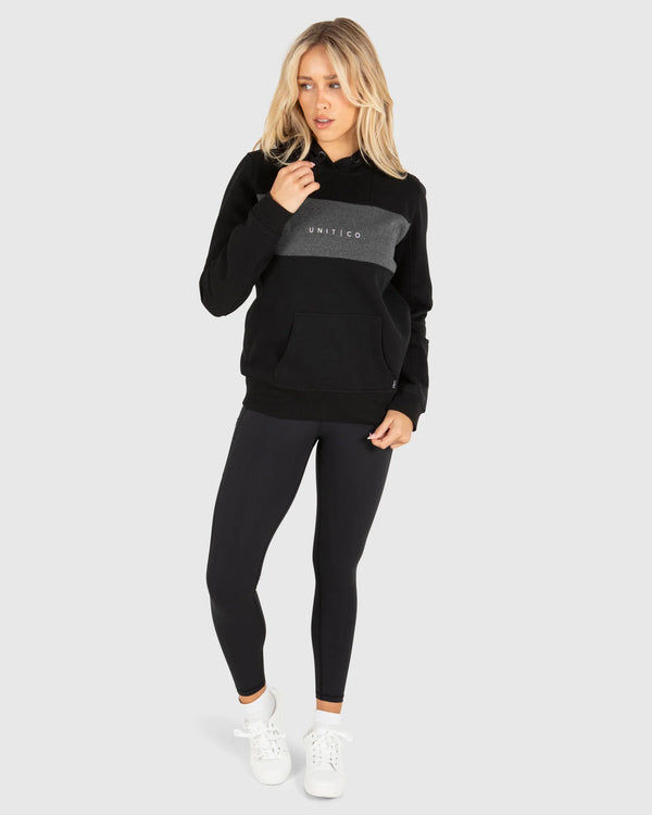 Unit - Ladies Black Morton Hoodie