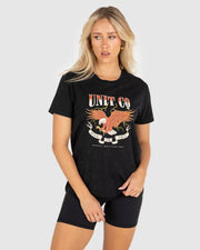 Unit - Ladies Black Twilight Tee