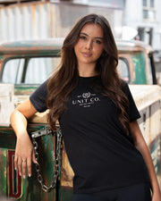 Unit - Ladies Black Delta Tee