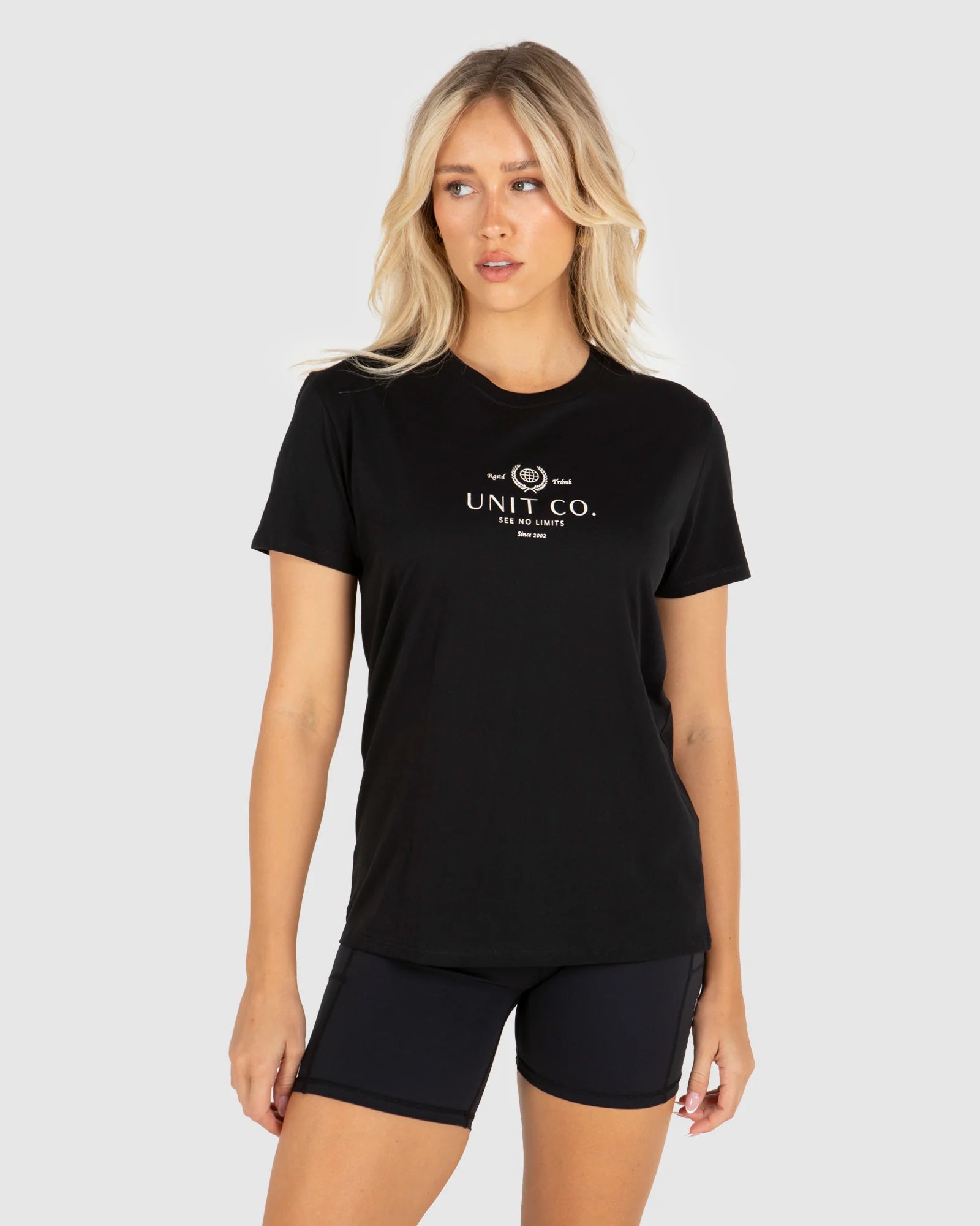 Unit - Ladies Black Delta Tee