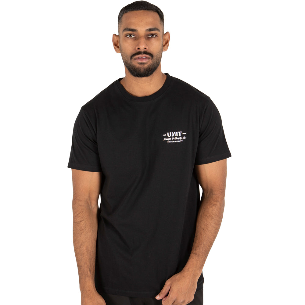 Unit - Mens Black Rattle Tee